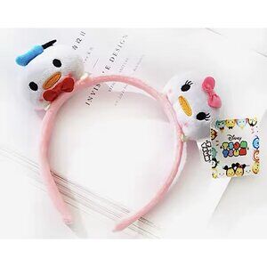 DISNEY DAISY DONALD DUCK Plush TSUM TSUM MOUSE EARS HEADBAND Hair Accessory NEW!